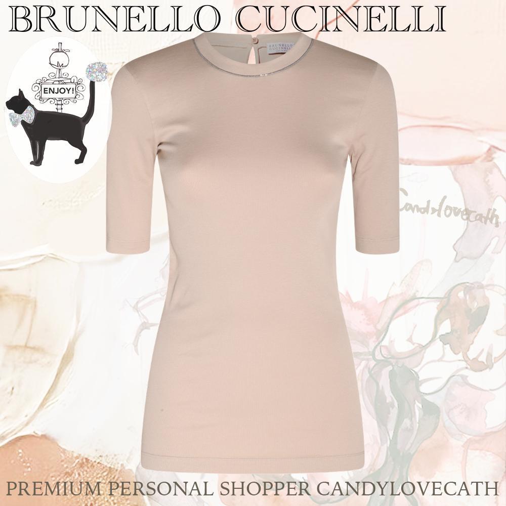 BRUNELLO CUCINELLI コットン混 Tシャツ