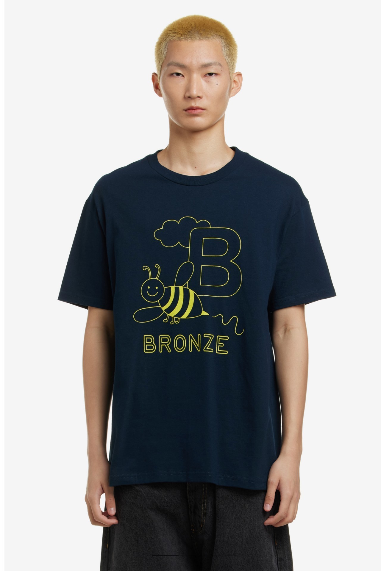 【BRONZE 56K】B IS FOR BRONZE TEE NAVY