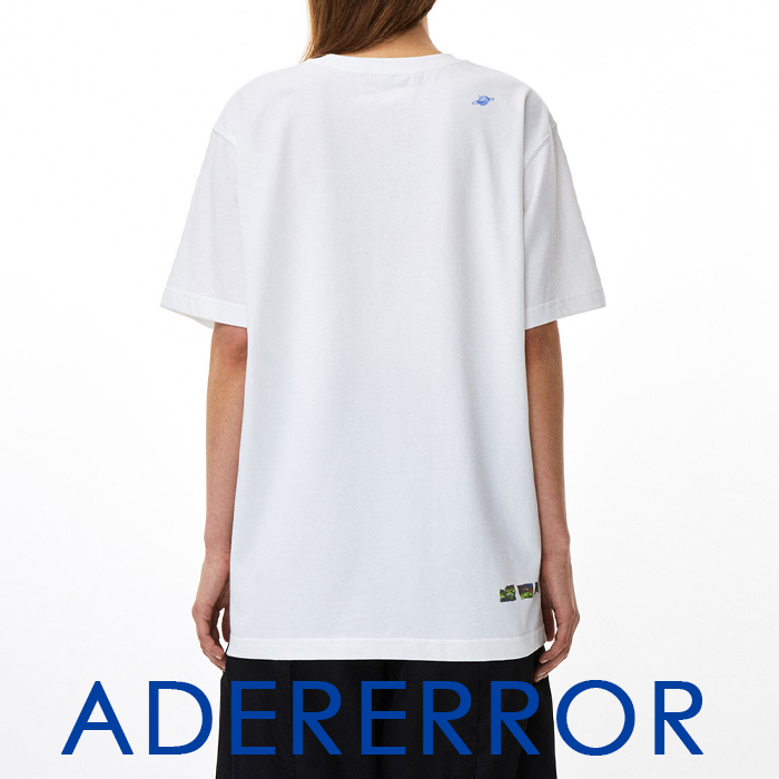 ADER ERROR アーダーエラー エイリアン Tシャツ01 OFF WHITE