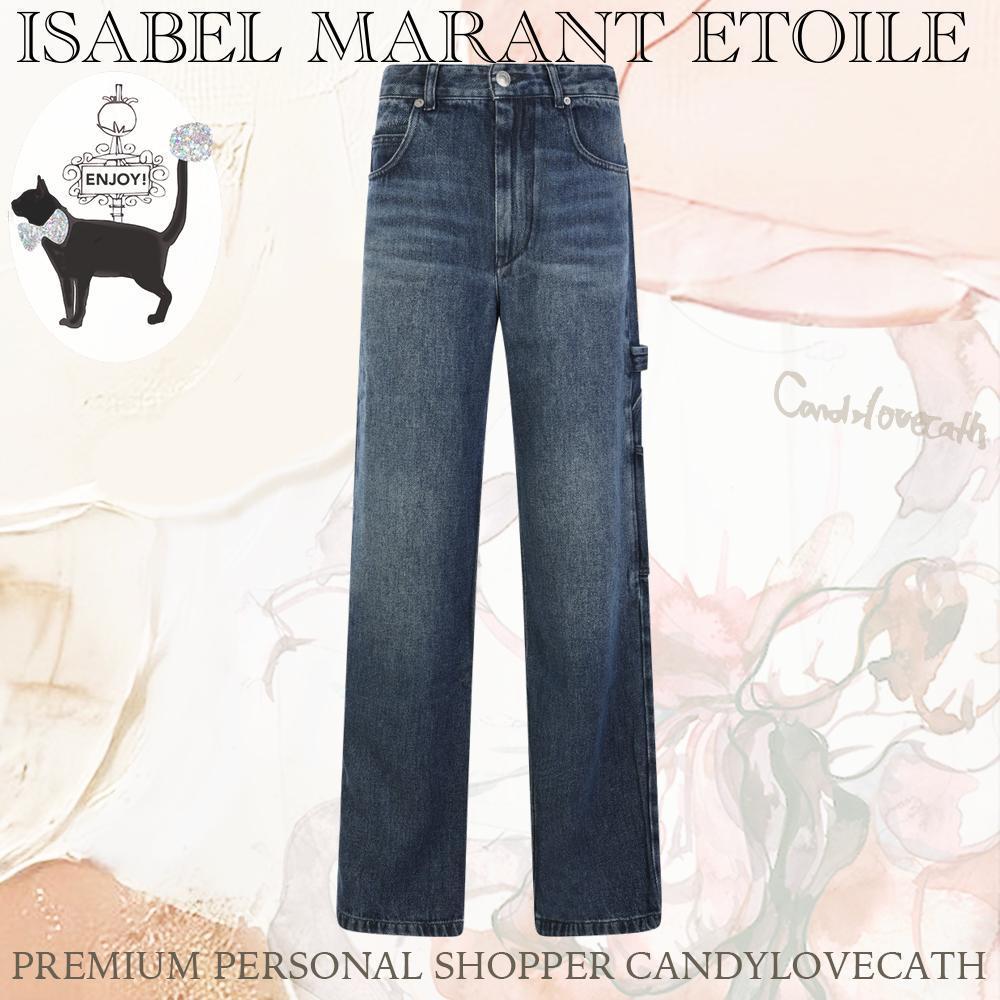 MARANT ETOILE BLUE コットン デニム