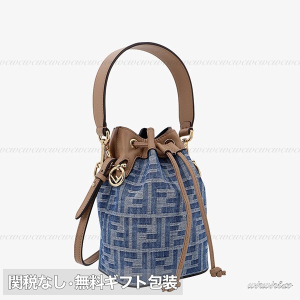 【国内発】FENDI フェンディ モントレゾール デニムミニバッグ