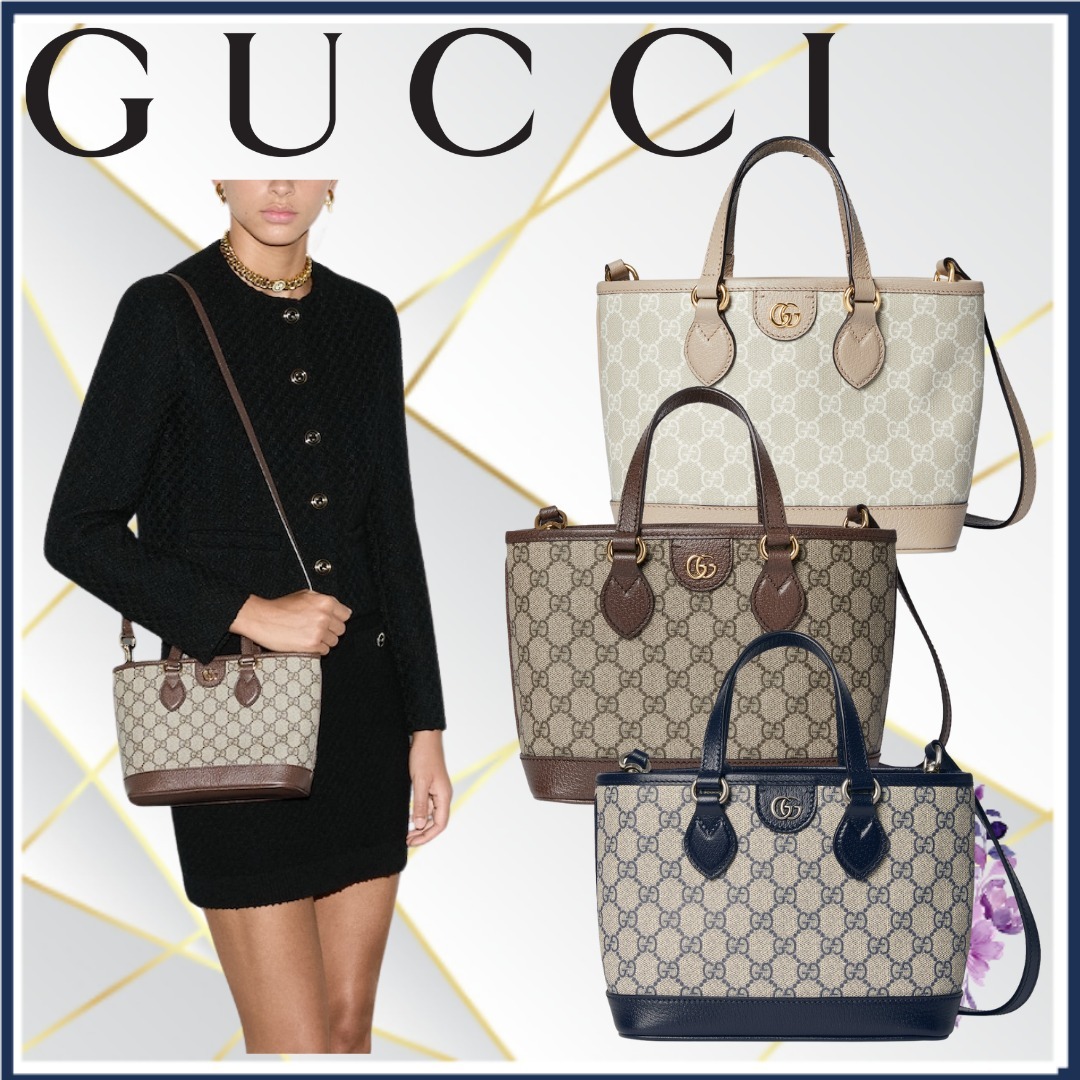 【GUCCI】ダブルG ミニ トートバッグ