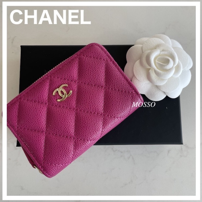 【CHANEL】在庫あり 24A 新作 ジップコインパース ミニ財布