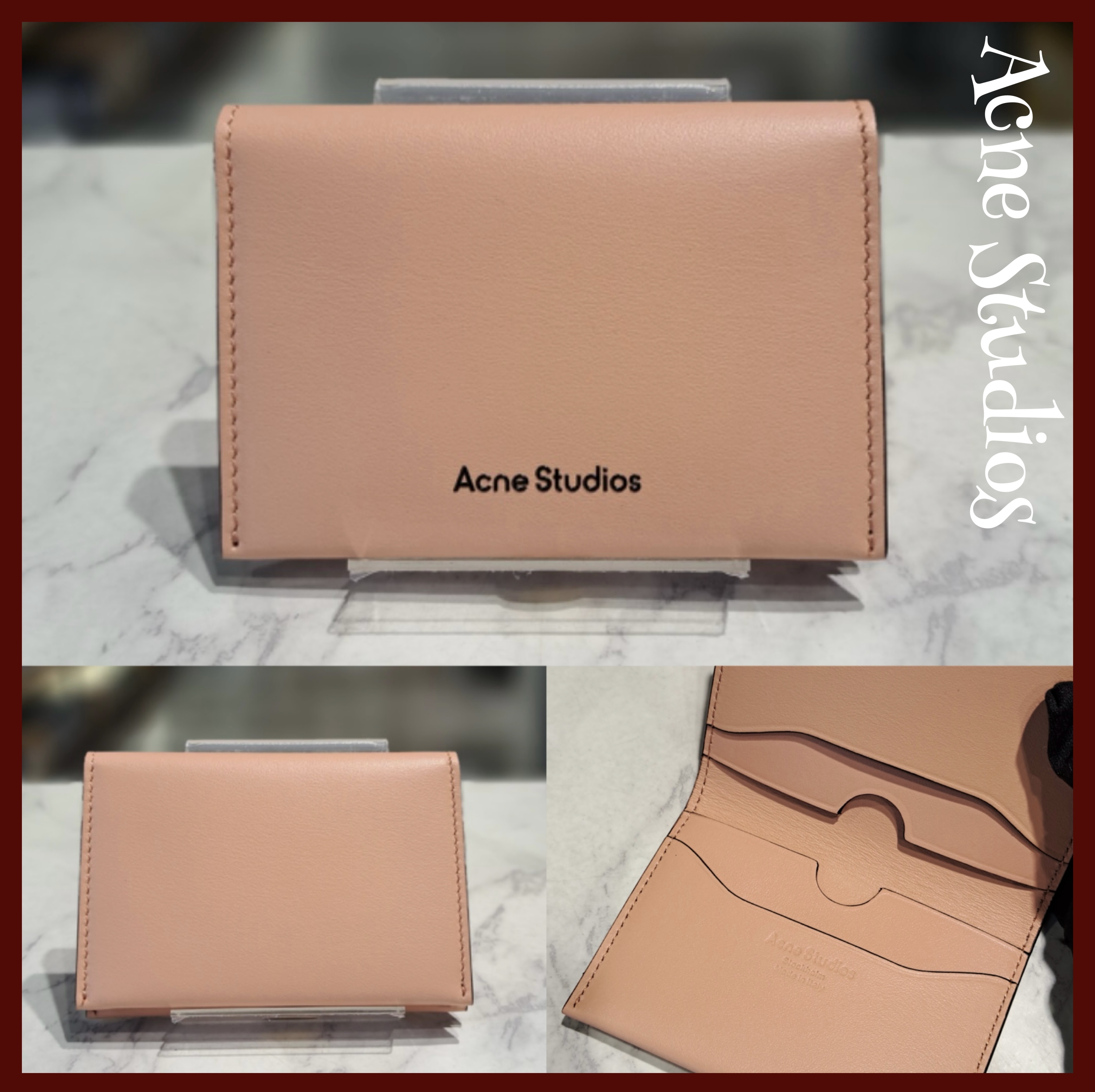 【関税込み】 ☆Acne Studios☆ ロゴ カードケース ユニセックス