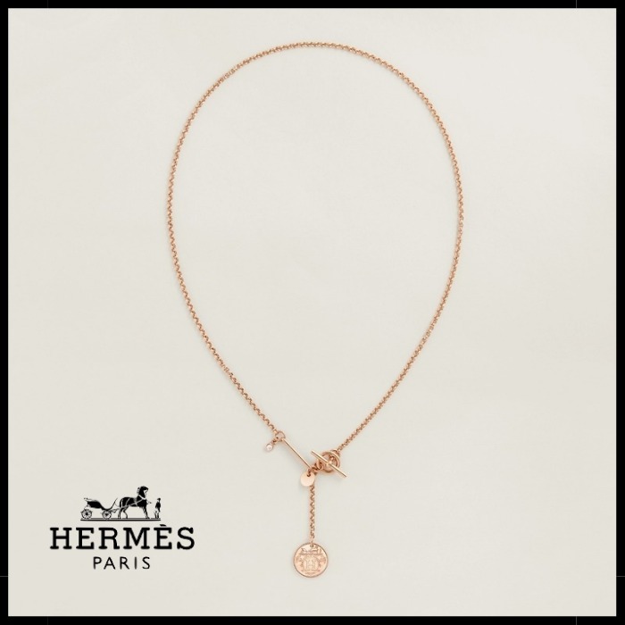 【新作♪限定入荷】HERMES Ex-Libris ネックレス PM