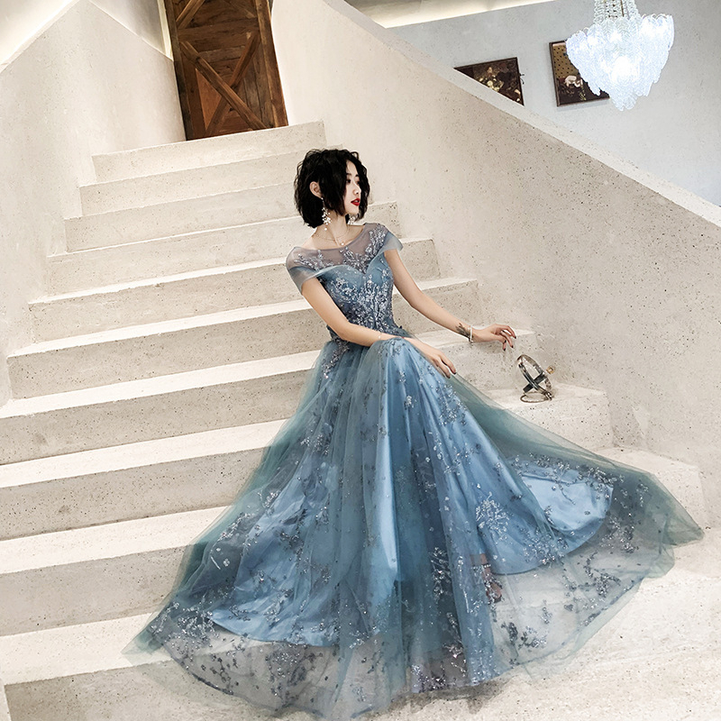 ワンピース 半袖 レース 豪華 ドレス パーティー 上品 結婚式