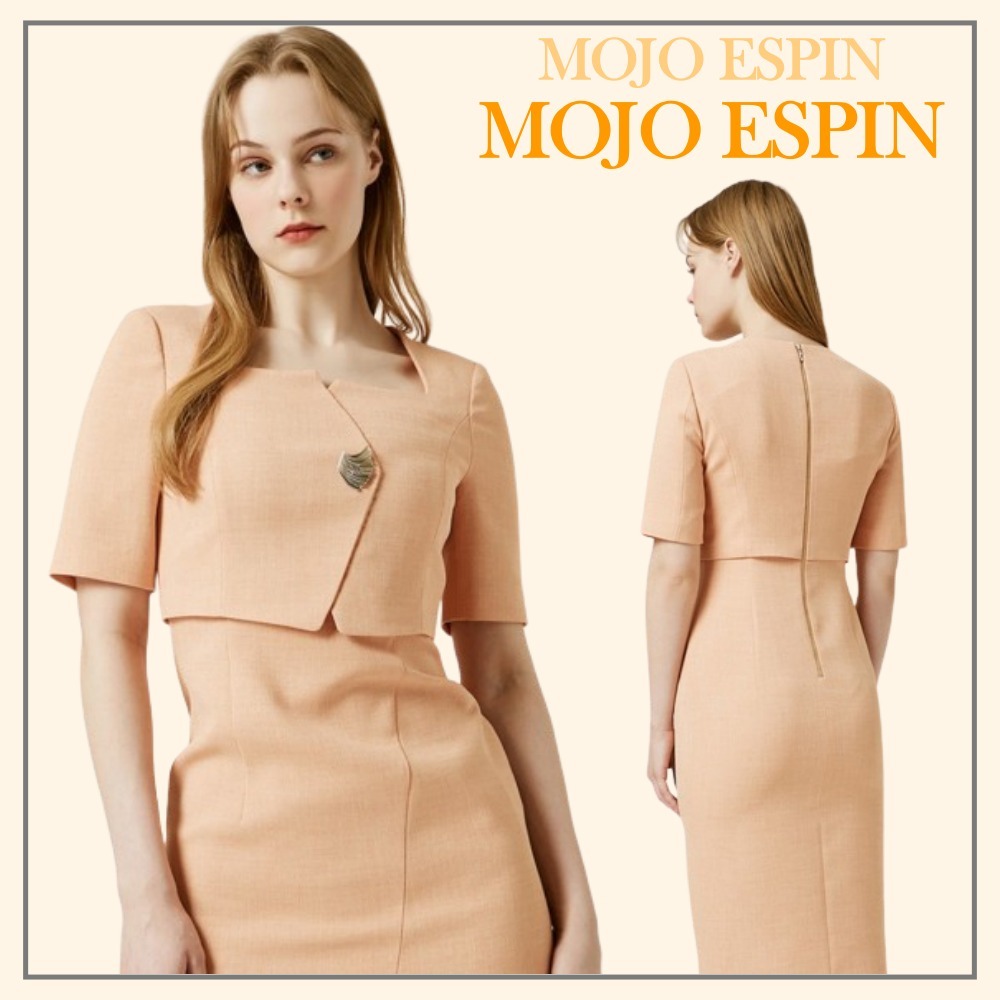 ■MOJO ESPIN(模造エスピン)One-Burton Square Neck Dress