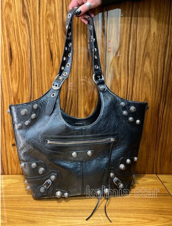●送料込●BALENCIAGA●LE CAGOLE ミディアム キャリーバッグ