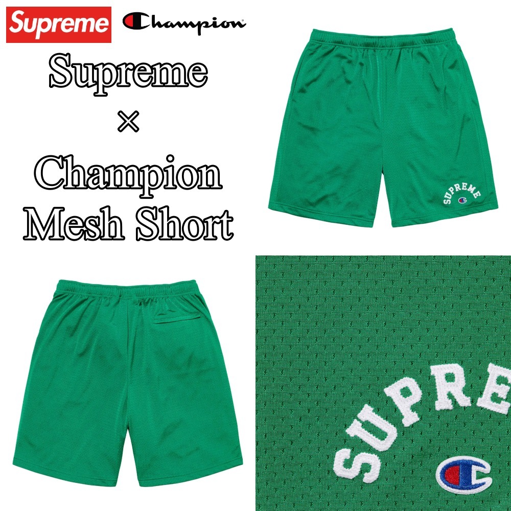 【Supreme x Champion】Mesh Short★ブランドコラボ★24SS★