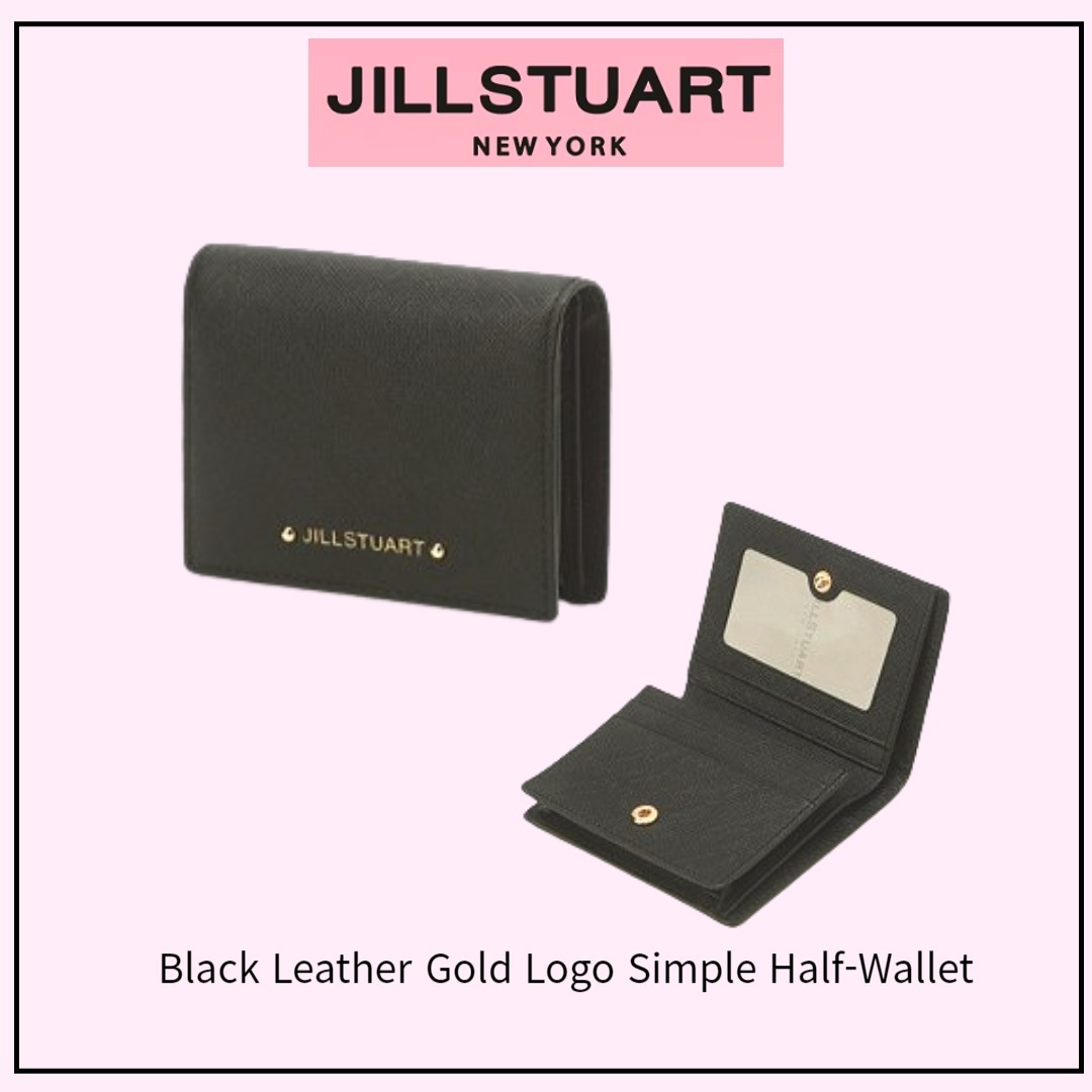 【JILLSTUART】ゴールドロゴミニウォレット*追跡送料込
