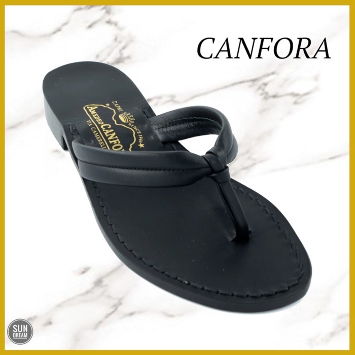 【RH取扱】☆CANFORA☆JANET ALL BLACK サンダル