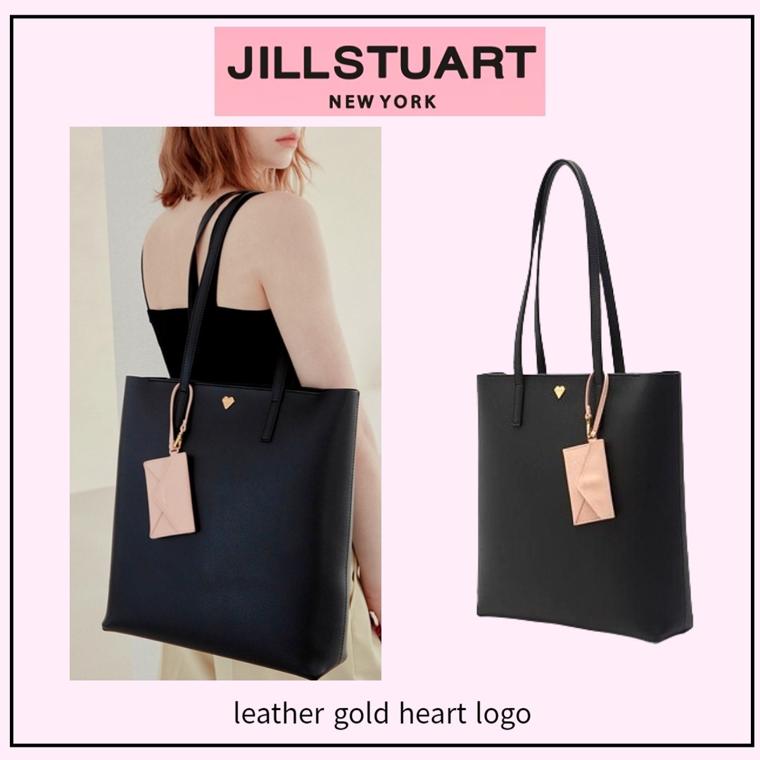 【JILLSTUART】正規品*レザーゴールドハートロゴトート*送料込