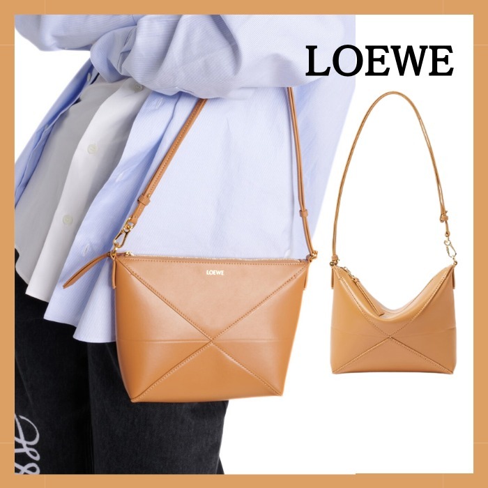 【LOEWE】ロエベ パズル フォールド レザー クラッチバッグ