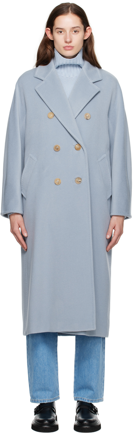 【関税込み】Max Mara ブルー Madame コート