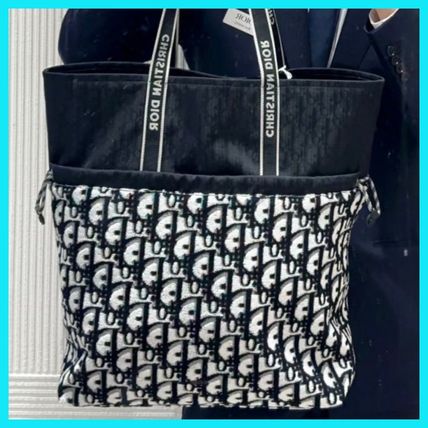 【便利♪】Dior リバーシブル トートバッグ OBLIQUE リバーシブル Dior(ディオール) トートバッグ(レディース