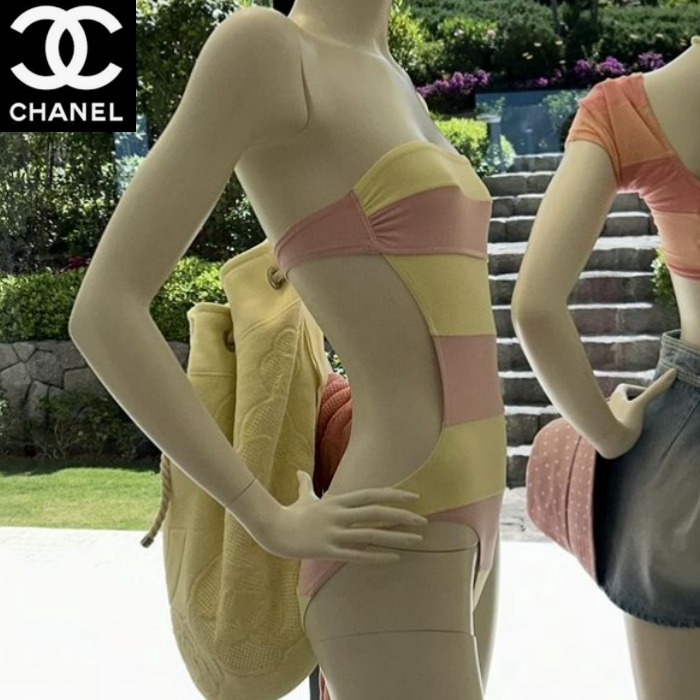 ココビーチ♡フェミニンデザイン【CHANEL】スイムウェア