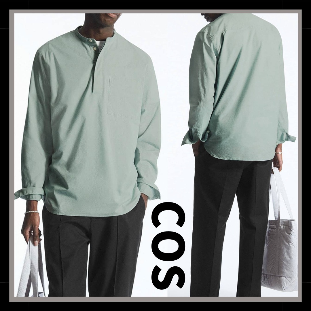 *COS*長袖 無地シャツ