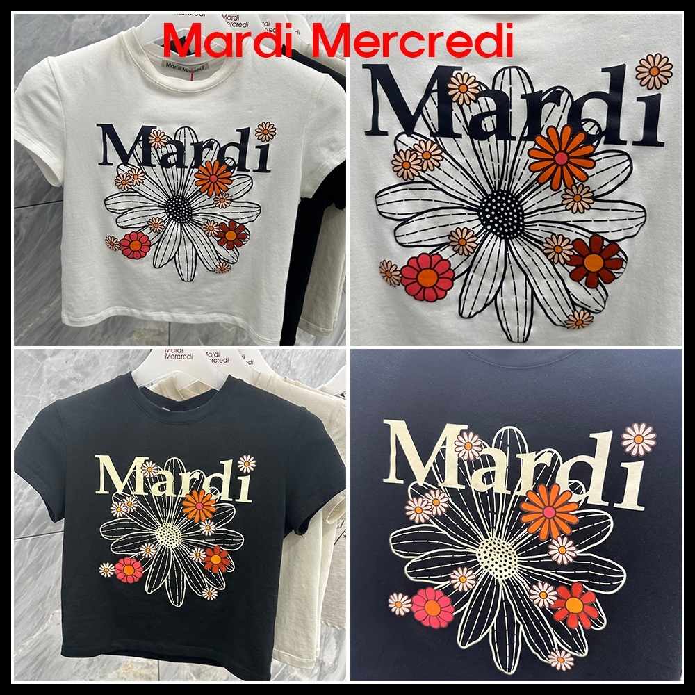 ★MARDI MERCREDI★CROPPED TSHIRT FLOWERMARDI BLOSSOM★
