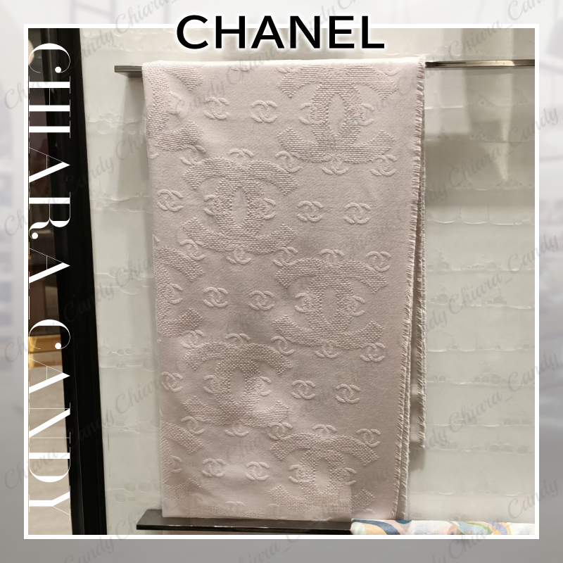 【24SS NEW】CHANEL_women / ロゴ マフラー ストール