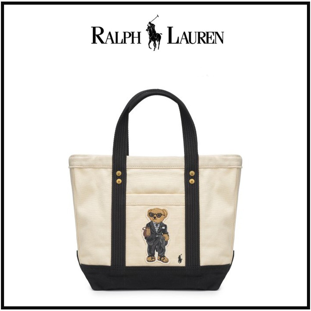 ★SALE!!!★【Polo Ralph Lauren】★Canvas Polo Bear Bag★
