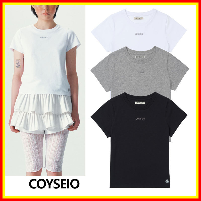 [COYSEIO] MINI LOGO T-SHIRT/追跡付