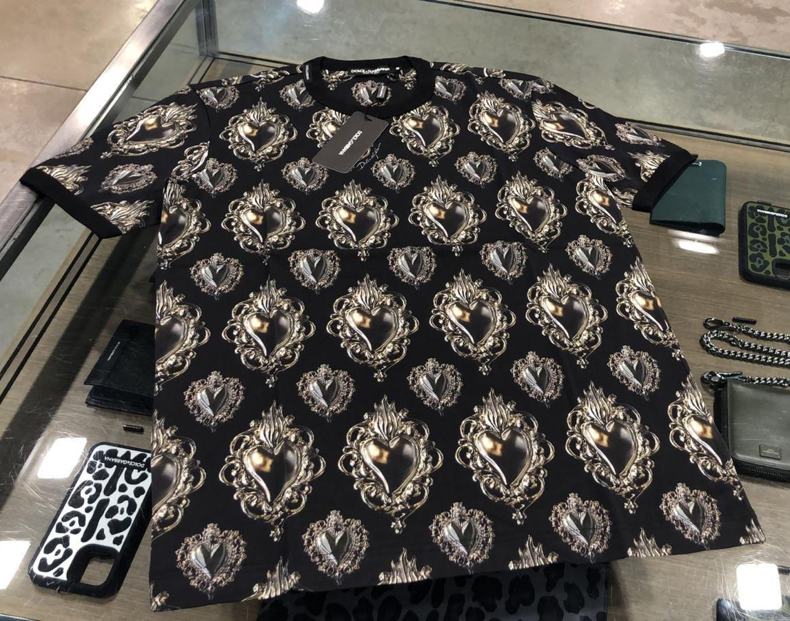 【D&G】ドルチェ＆ガッバーナ Tシャツ ロゴ