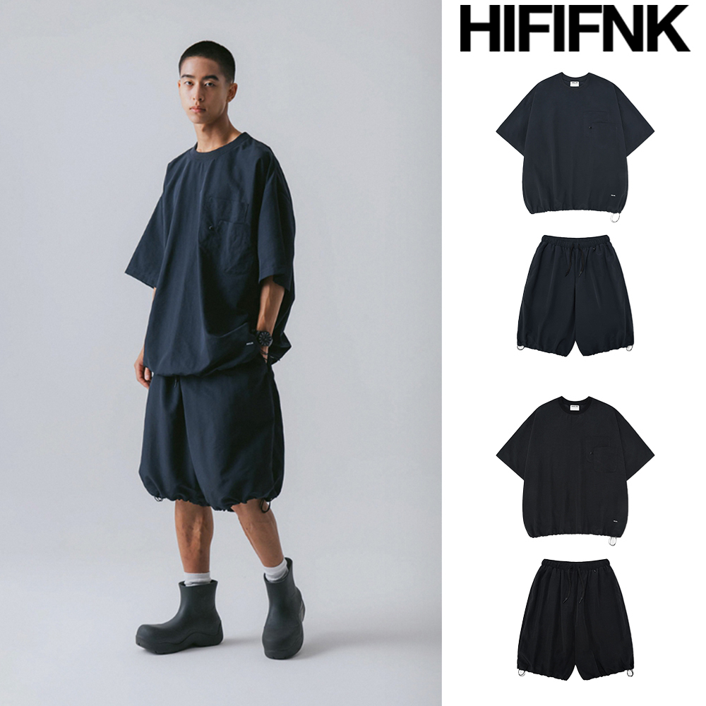 【ANGLAN】24SS★ [AG] Ring Nylon Half Set up