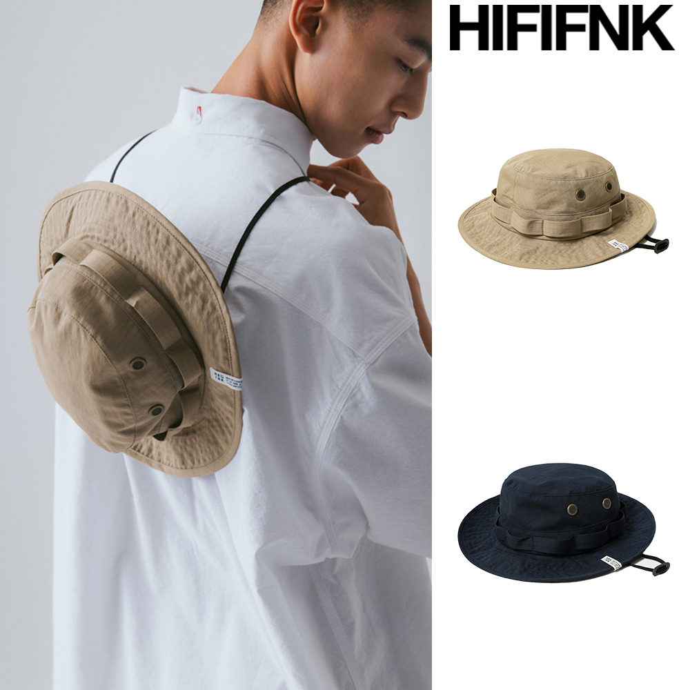【ANGLAN】24SS★ [AG] Ribstop Boonie Hat