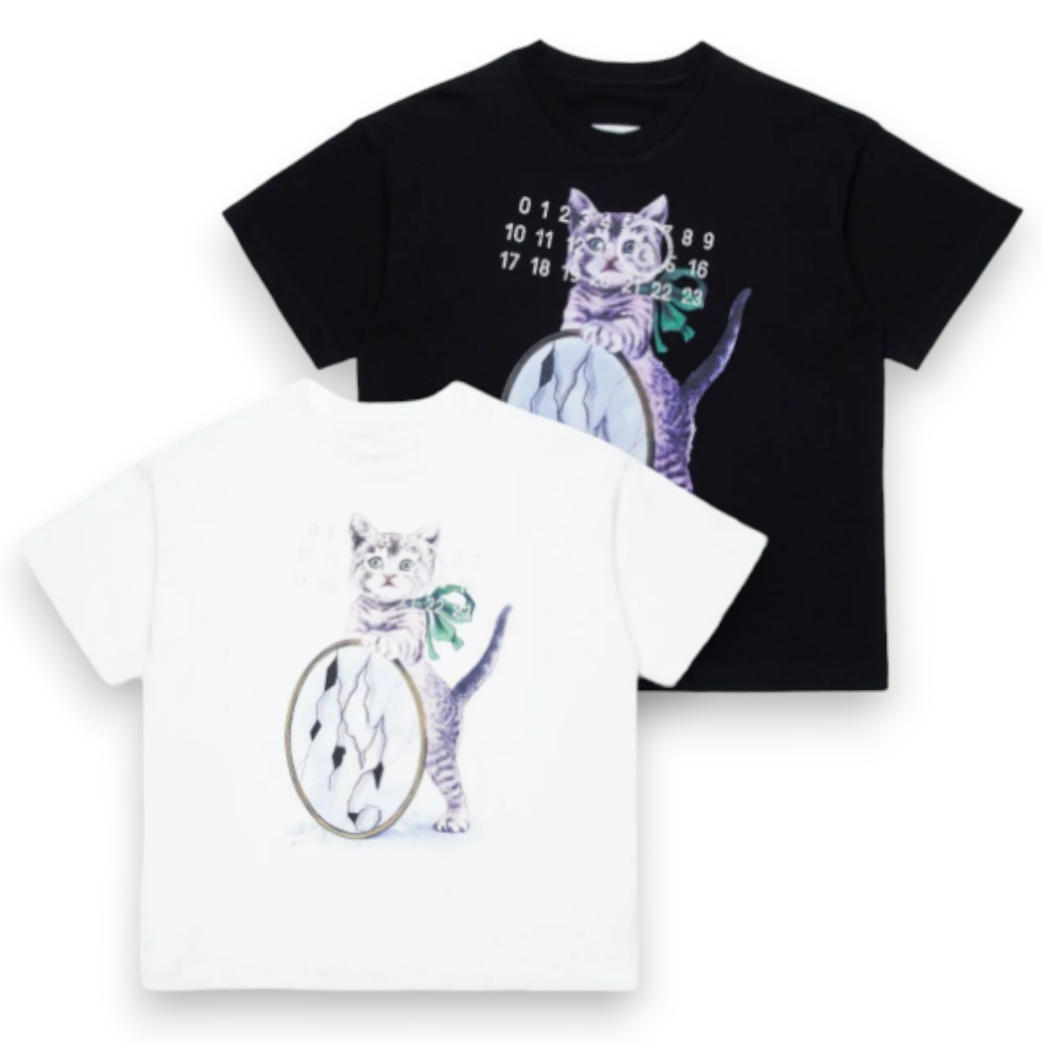 大人もOK★【MM6 Maison Margiela】ナンバーモチーフ Tシャツ