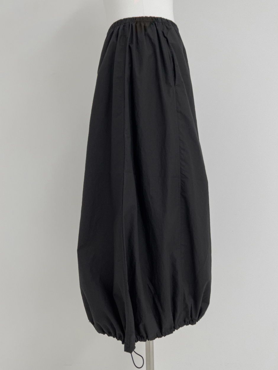 INCHANT ME】Pumpkin Banding Stopper Long Skirt (INCHANT ME