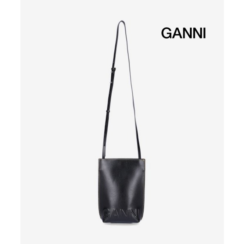 【GANNI】SMALL BANNER CROSSBODY BAG