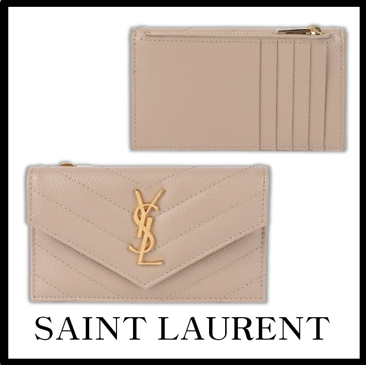 ☆関税込☆SAINT LAURENT★マトラッセプラグマンフラップ財布
