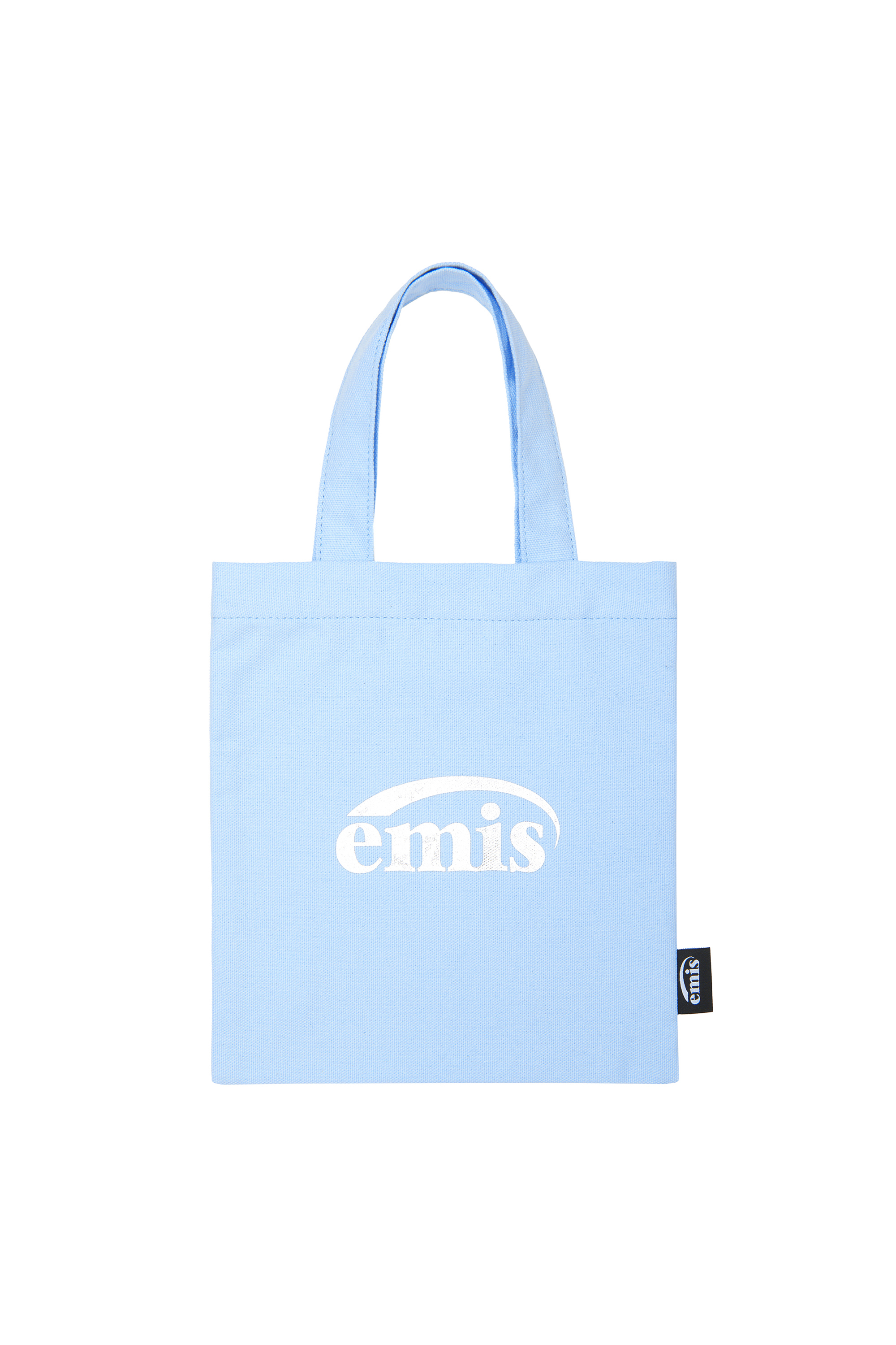 【EMIS】SILVER LOGO MINI ECO BAG-SKY BLUE