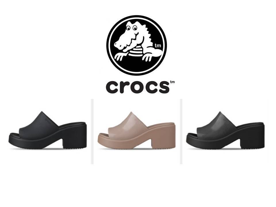 [CROCS] BROOKLYN SLIDE HEEL 女性用サンダル