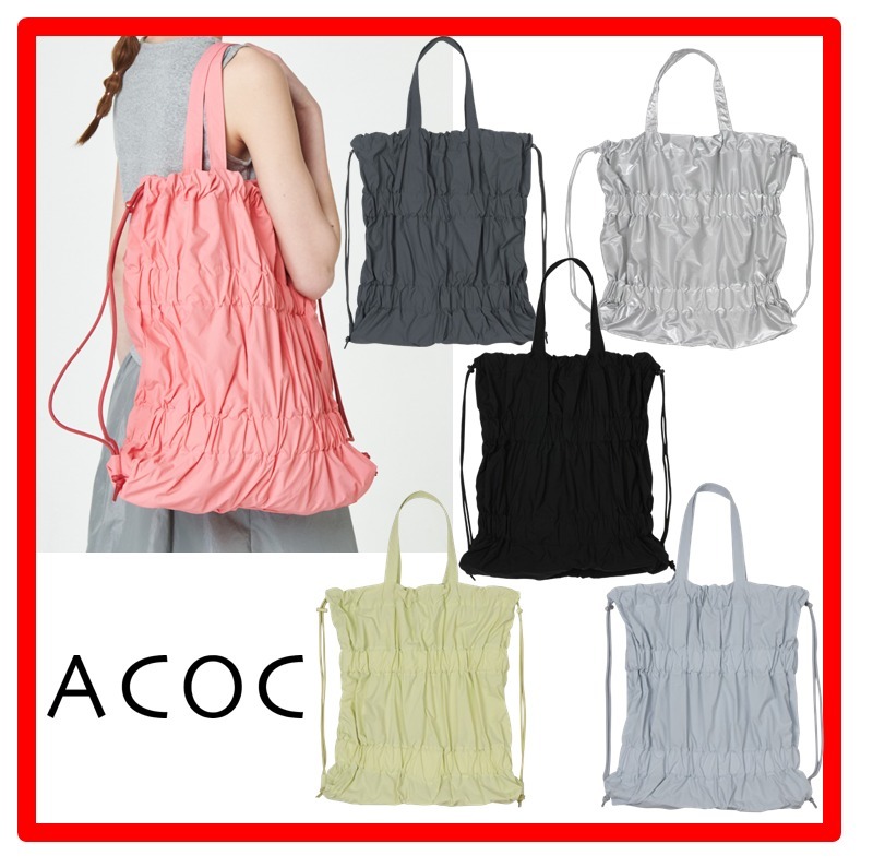 ☆韓国の人気☆【ACOC】☆TIERED BANDING BACKPAC.K☆関税込☆