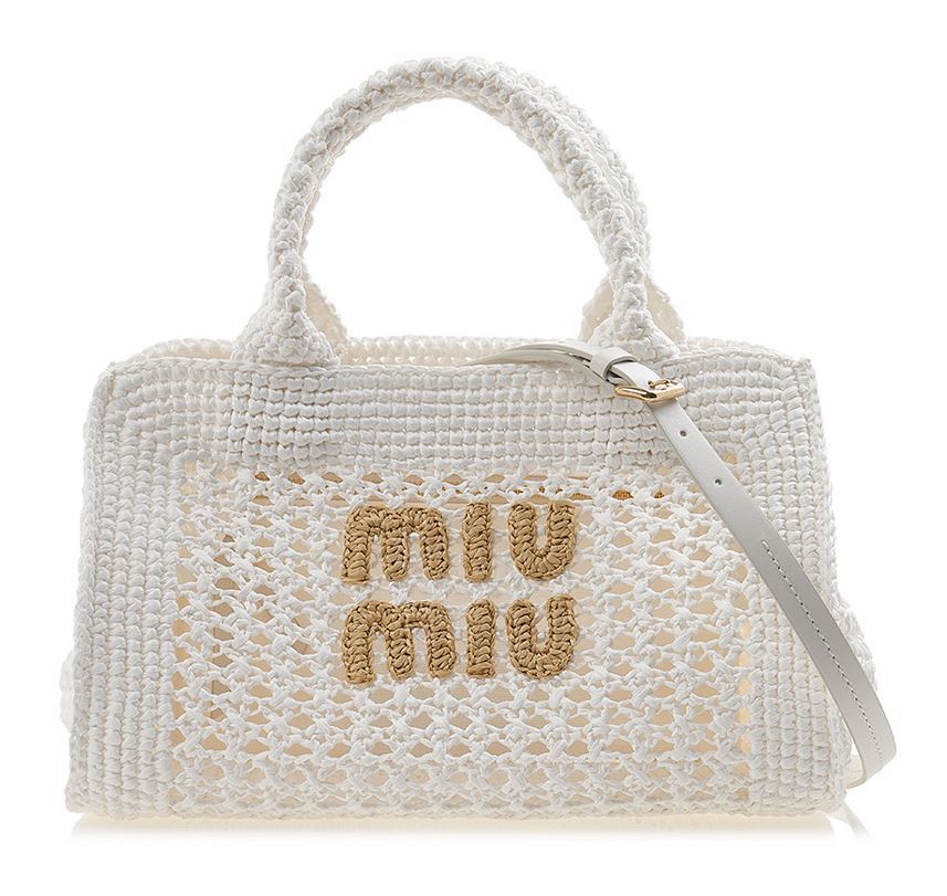 【MIU MIU】CROCHET HANDBAG