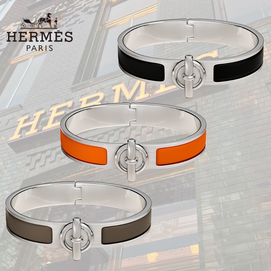 【コーデのポイントになる】HERMES ブレスレット Clic Glenan