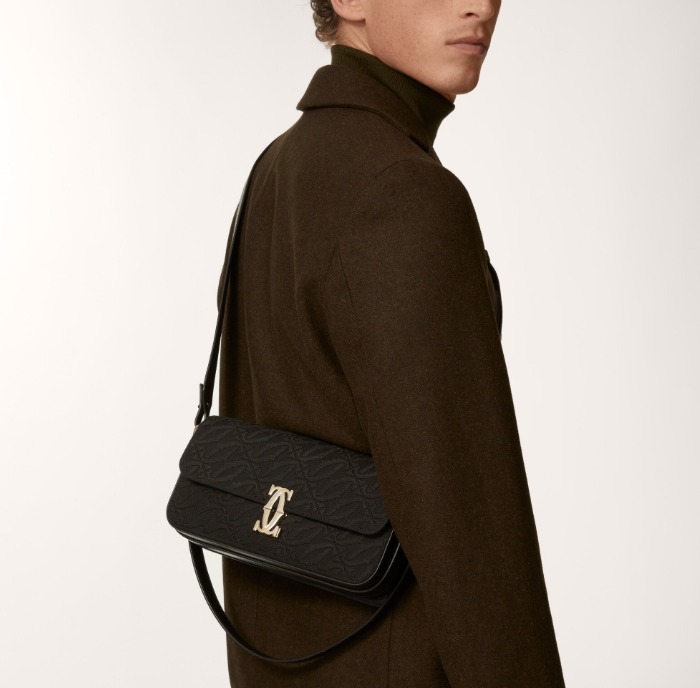 【Cartier】C ドゥ カルティエ イーストウエストバッグ l1002538-c-de-cartier-east-west-bag