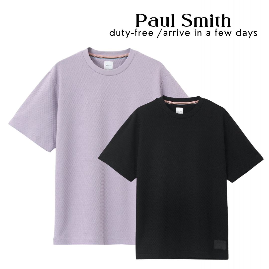 【Paul Smith】ジャカードチェック 半袖カットソー