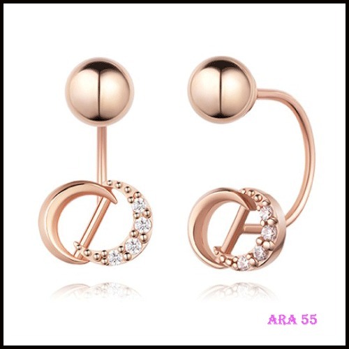 STONE HENgE/送料込み/関税込み DAL 14K 片耳 ピアス