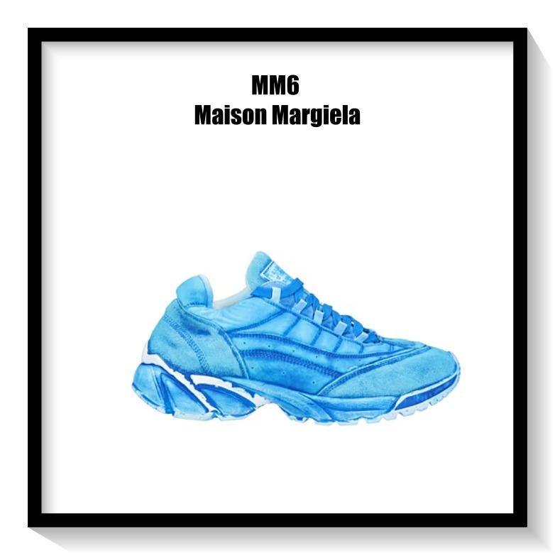 ★MM6 MAISON MARGIELA★ スニーカー ♪ブルー♪