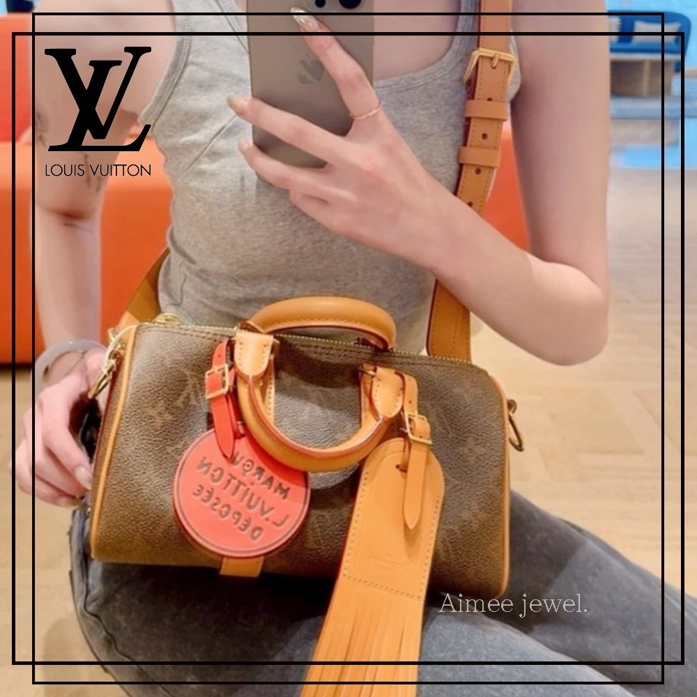 *一生物【LouisVuitton】キーポル・バンドリエール25 モノグラム
