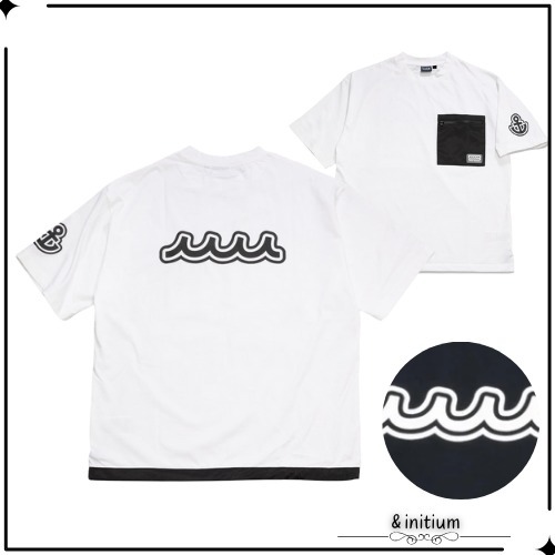 【muta】ドローストリング ポケットTシャツ [全2色]