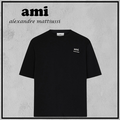 ★送料・関税込★AMI PARIS★ 24SS アミ パリス ロゴ Tシャツ