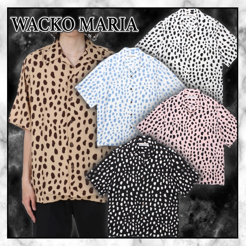 ◆WACKO MARIA 最新作◆レオパード柄 ハワイアン シャツ/5色◆