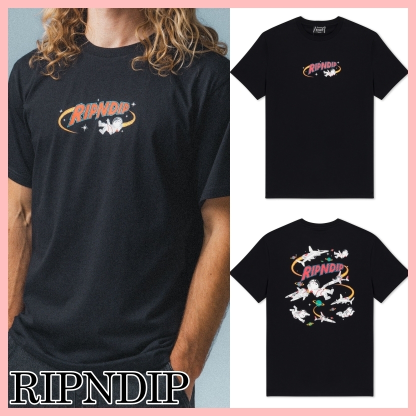 RIPNDIP INTERGALACTIC Tシャツ 半袖 Black 送料込み