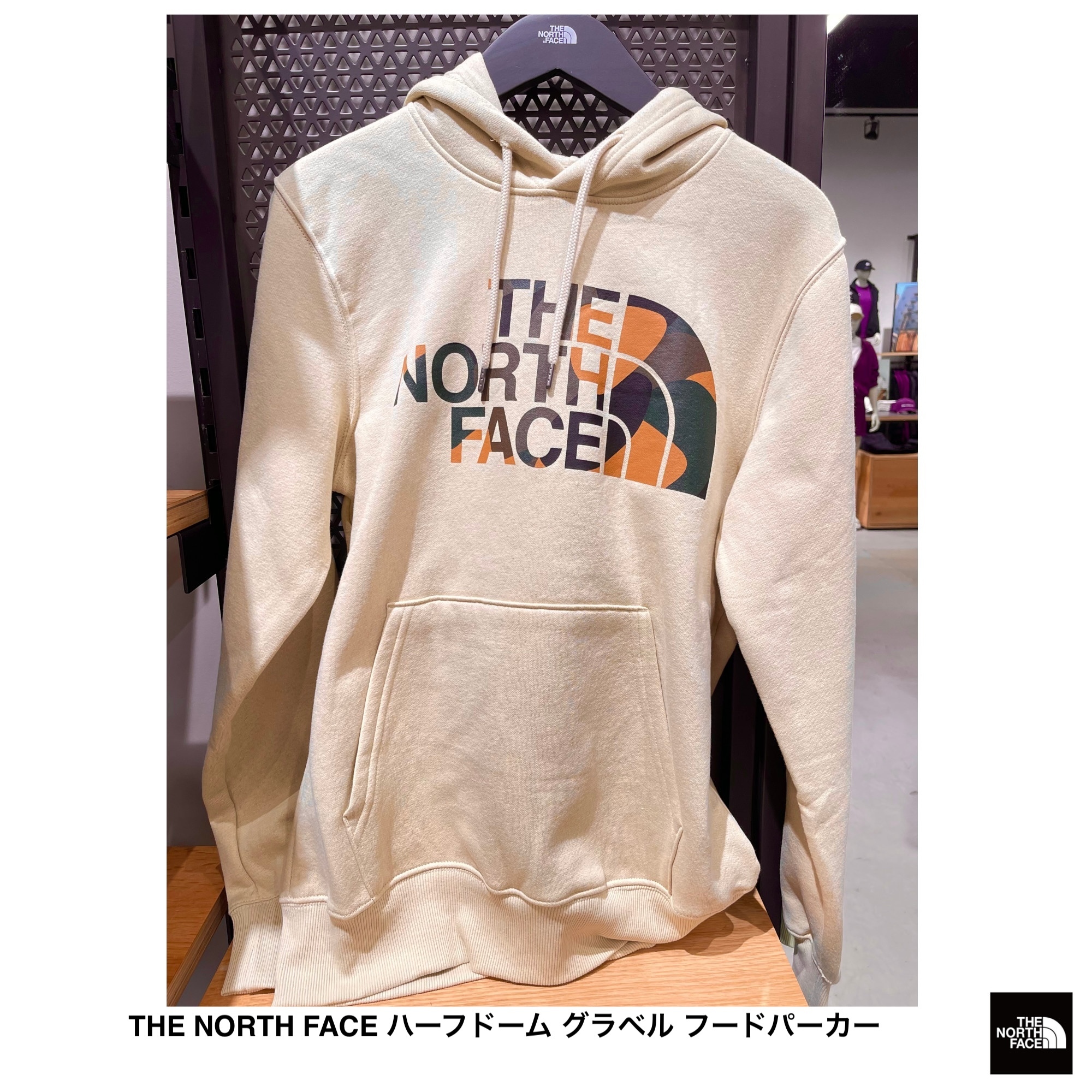 [THE NORTH FACE] ハーフドーム グラベル ロゴパーカー