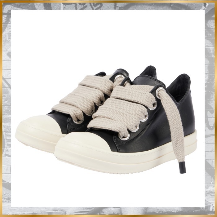 ◆ RICK OWENS◆ ジャンボ レースアップ レザー スニーカー