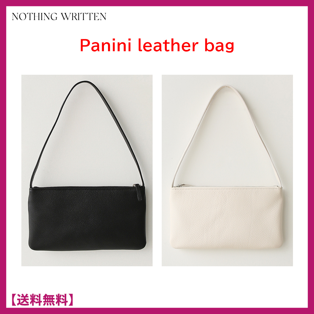 ★NOTHING WRITTEN★Panini Leather Bag★パニーニ レザーバッグ