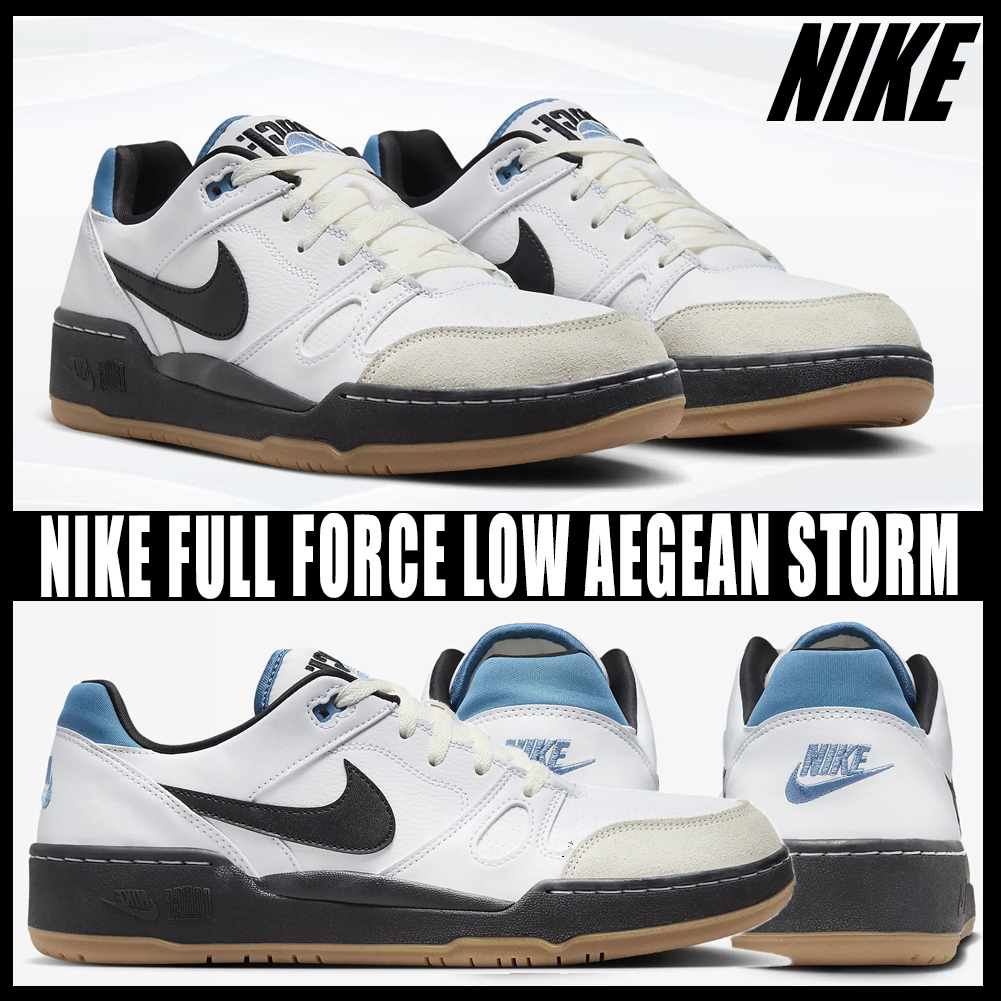 ◆正規品◆NIKE FULL FORCE LOW WHITE◆関税/送料無料◆大人気◆